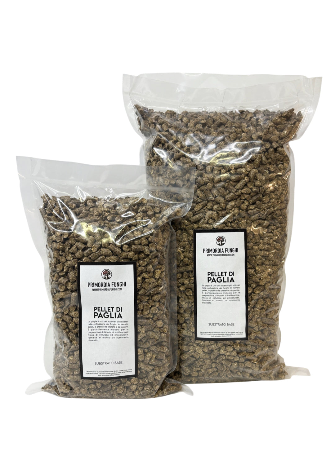 Pellet di Paglia per Coltivazione Funghi