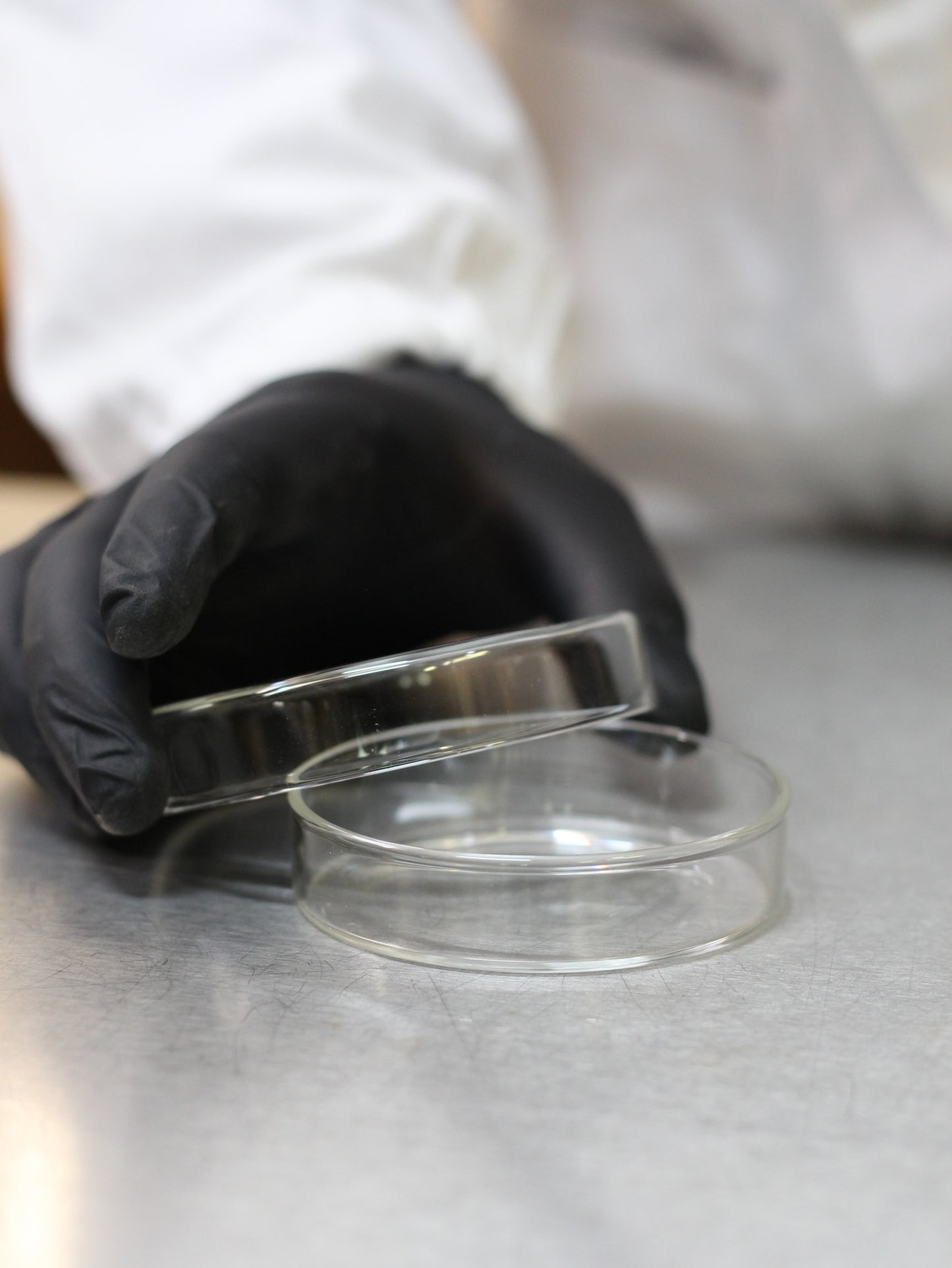 3 Piastre di Petri in Vetro Borosilicato