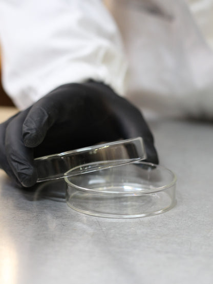 3 Piastre di Petri in Vetro Borosilicato