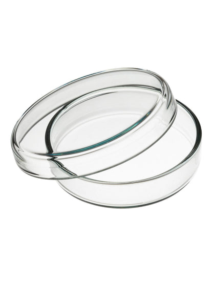 3 Piastre di Petri in Vetro Borosilicato