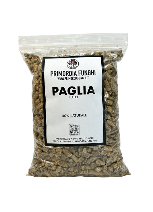 Pellet di Paglia per Coltivazione Funghi